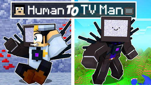 Titan TVman Minecraft Skibidi screenshot 2