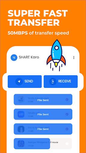 Zender Share: File Transfer App screenshot 1