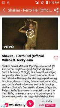 Shakira Songs - Shakira Video Song screenshot 6