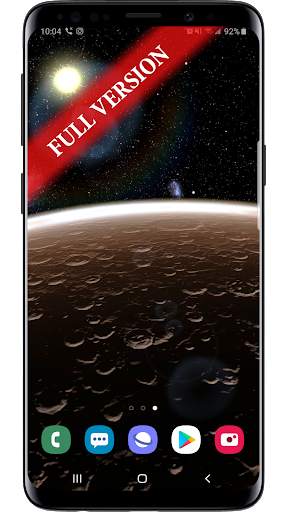 Planet Mars 3D Parallax Live Wallpaper screenshot 6