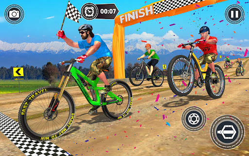 Offroad BMX Rider Cycle Games screenshot 4