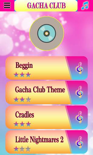 Gacha Club 🎹 piano game screenshot 1