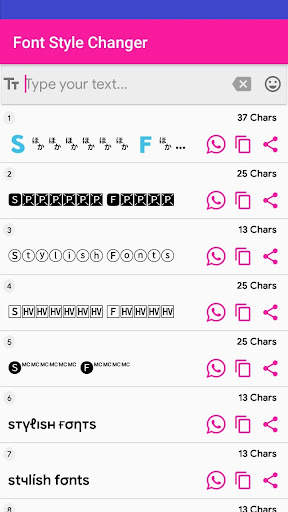 Font Style Changer For Android screenshot 2