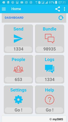 myBulkSMS - Bulk SMS App screenshot 2