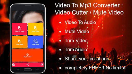 Mute Video , Silence Video  and Video To Audio screenshot 1