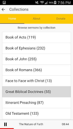 Martyn Lloyd-Jones Sermons: Stream   Download screenshot 2
