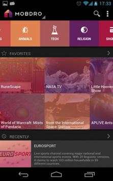 Mobdro screenshot 2