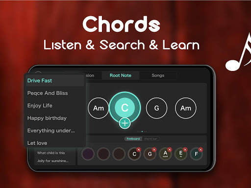 Real Guitar - Free Chords, Tabs & Music Tiles Game screenshot 23