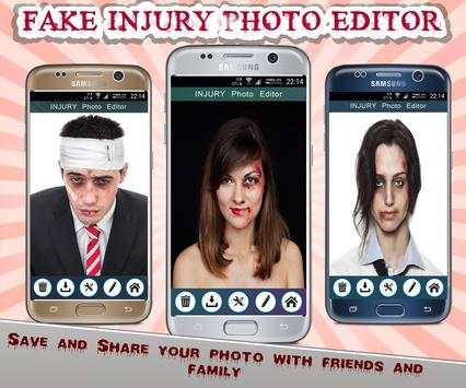 Injury Photo Editor 3 تصوير الشاشة