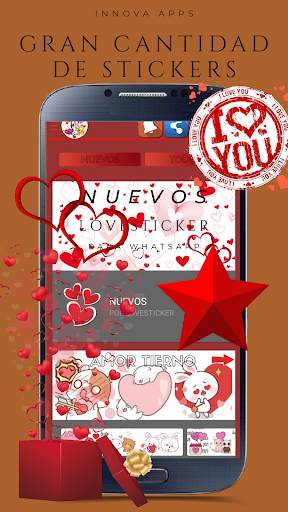 Love Stickers emojis y stickers amor para Whatsapp screenshot 8