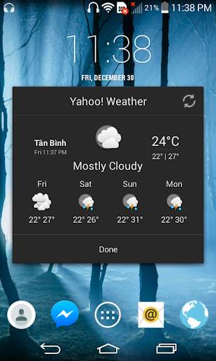 Weather Clock Widget screenshot 3