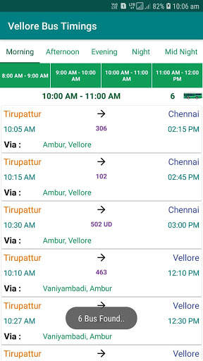 Tirupattur Bus Timing screenshot 4