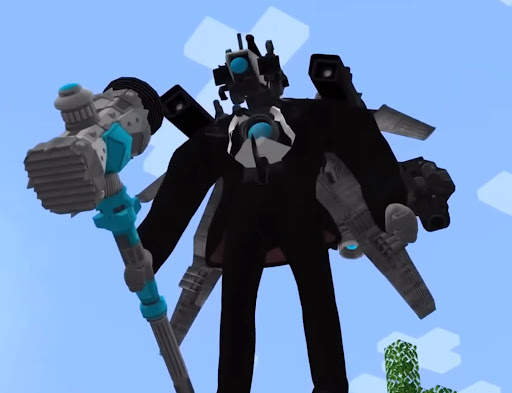 Titan Cameraman Mod for mcpe screenshot 2