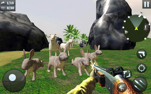 Rabbit Hunting Challenge - Sniper Shooting Games screenshot 2