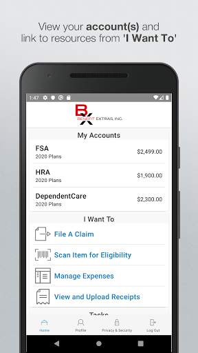 Benefit Extras Mobile App screenshot 1