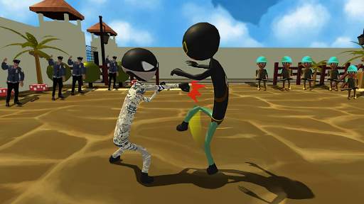 Stickman Neon Ninja Shadow - Fighting Game 2020 screenshot 6
