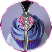 Candy Zipper Lock Screen icon