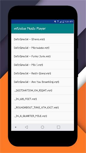 miVoice Music Player screenshot 1