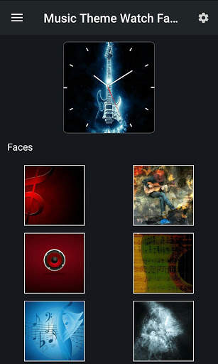 Music Theme Watch Faces screenshot 3