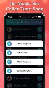 Jio-Music-Set Caller Tune Song screenshot 5