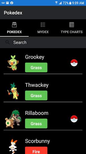 DexIt - Pokedex for Pokemon Sword & Shield screenshot 1