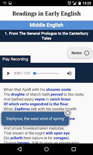 Readings in Early English скриншот 4