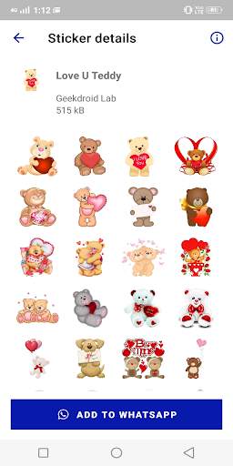 Love Stickers for Whatsapp : W screenshot 7
