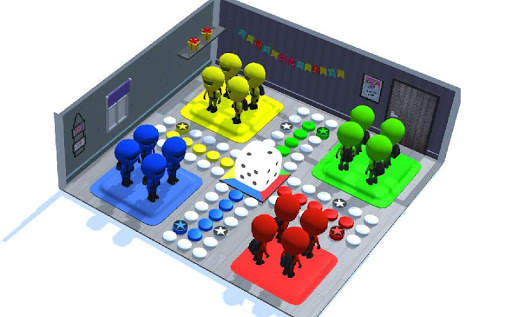 Ludo Multiplayer 3D 2018 screenshot 2