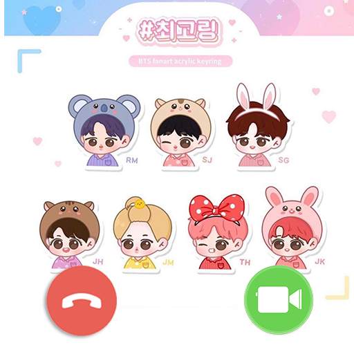 Bts Fake call - Bts Video Call 62