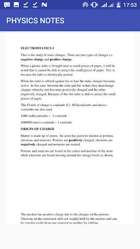 PHYSICS FORM ONE HANDBOOK/NOTES screenshot 6