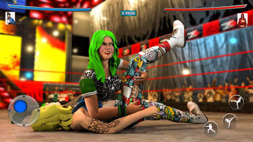 Girls Ring Wrestling Pro Fighting Games screenshot 3