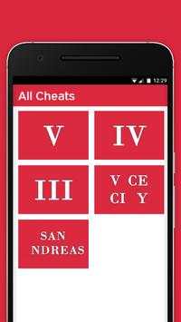 All GTA Cheatcode screenshot 1