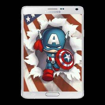 Captain America Wallpaper screenshot 3