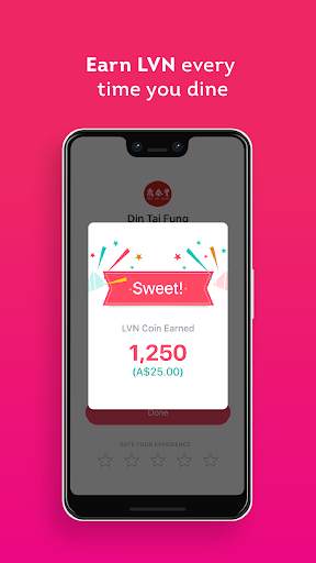 Liven - Eat, Pay & Earn food स्क्रीनशॉट 5