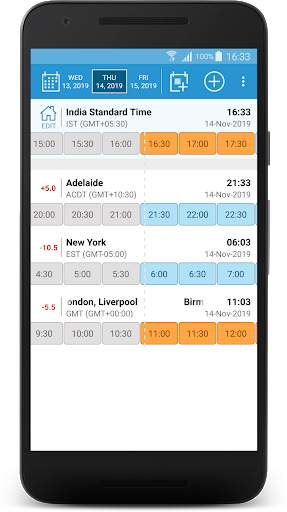 Easy World Time Clock: Powerful Timezone Converter screenshot 1