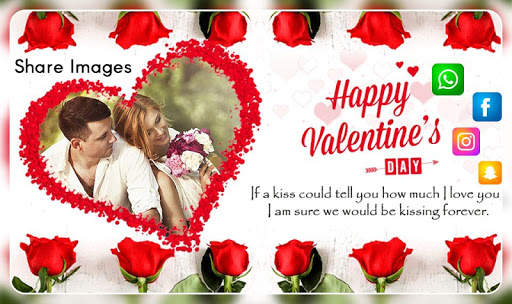 Valentine Day Photo Frame - Love Photo Frames screenshot 4