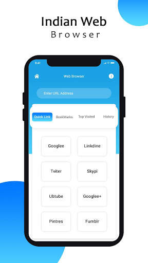 Indian Browser screenshot 1