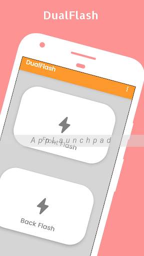 DualFlash: Front and Back Flashlight screenshot 1