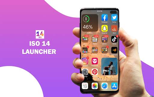 Launcher iOS 14 - iOS 14 Icon Pack screenshot 1