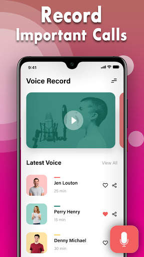 Automatic call recording app - all call recorder screenshot 2