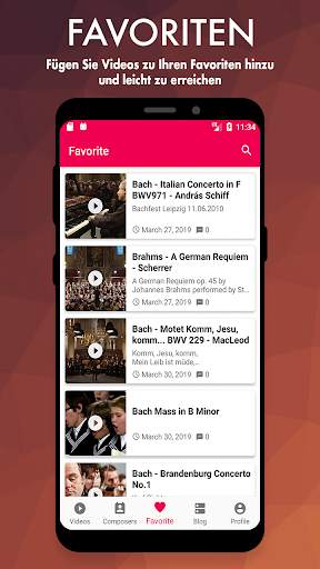 Harmony - Klassische Musikvideos screenshot 4