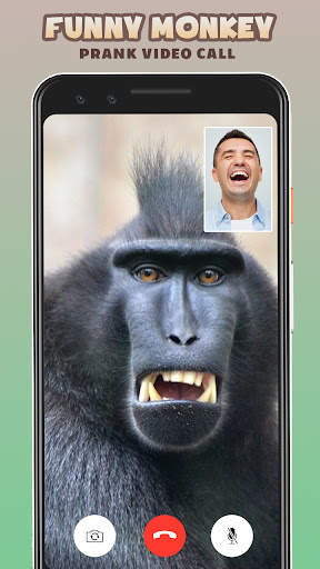 Funny Monkey Prank Video Call screenshot 5