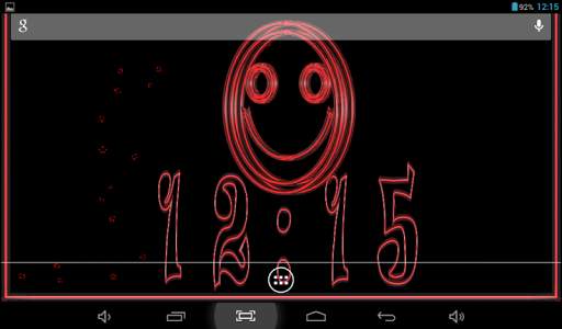 Clock Smile Live Wallpaper screenshot 10