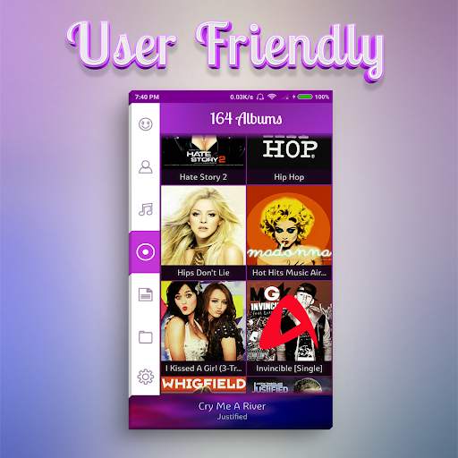 Amuzicg - Music player & Radios 2 تصوير الشاشة
