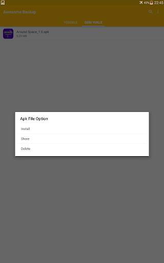 Awesome Backup: App Backup screenshot 7
