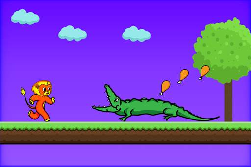 Jungle Lion Run - Corre leão screenshot 2