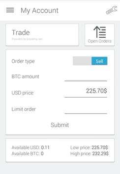 My Bitstamp screenshot 3