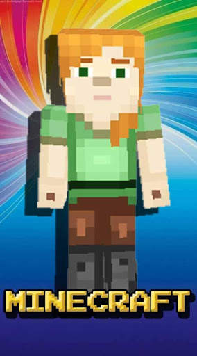 Alex Faces Skin For Minecraft screenshot 2