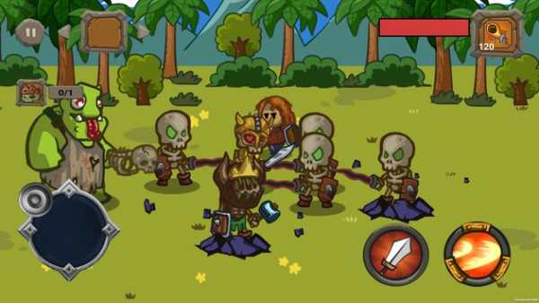 Zombie And Barbarian: Clans War screenshot 3