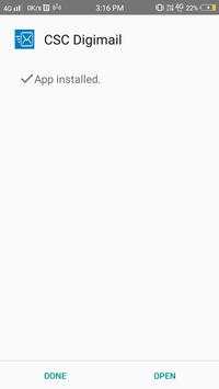 Digimail : : CSC screenshot 1